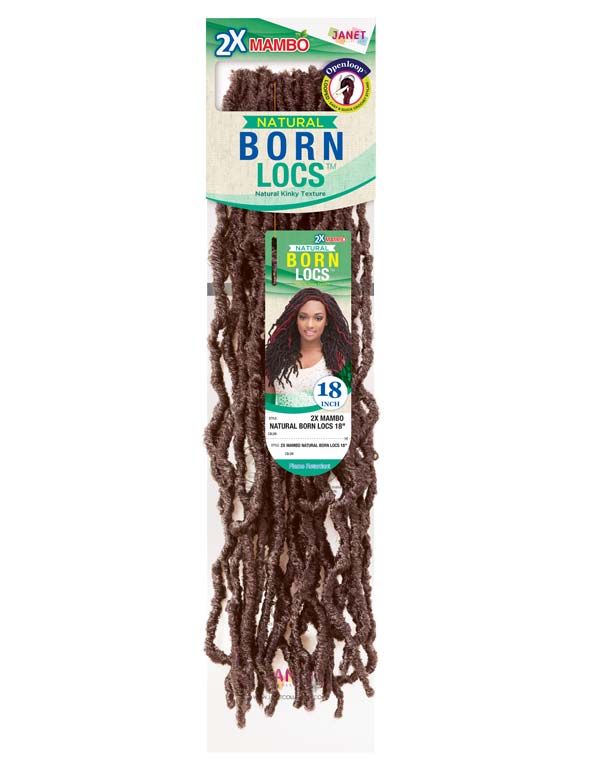 2X MAMBO NATURAL BORN LOCS 18" - Image 2