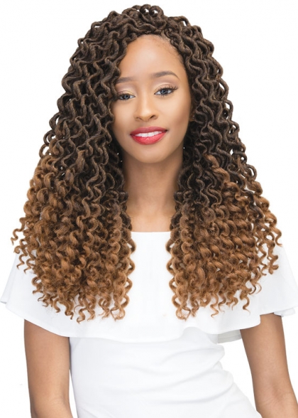 2X CURLY BOHEMIAN LOCS 18"