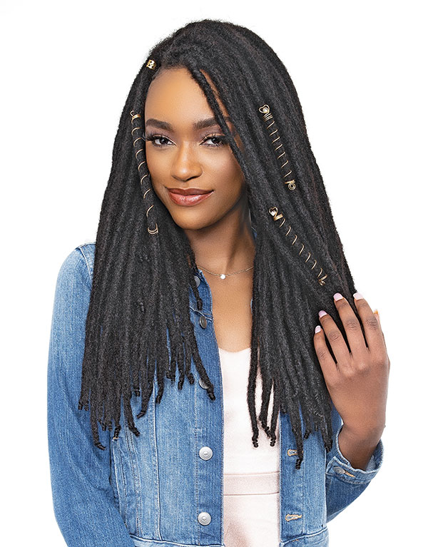 LOC N ROLL 100% HUMAN HAIR LOCS