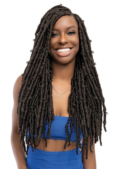 BUTTERFLY BORN LOCS 18"