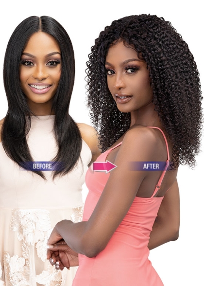 LUSCIOUS WET N WAVY LACE BOHEMIAN WIG