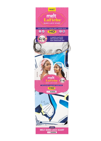 MELT LAFICHU BANG LACE SCARF WARHOL