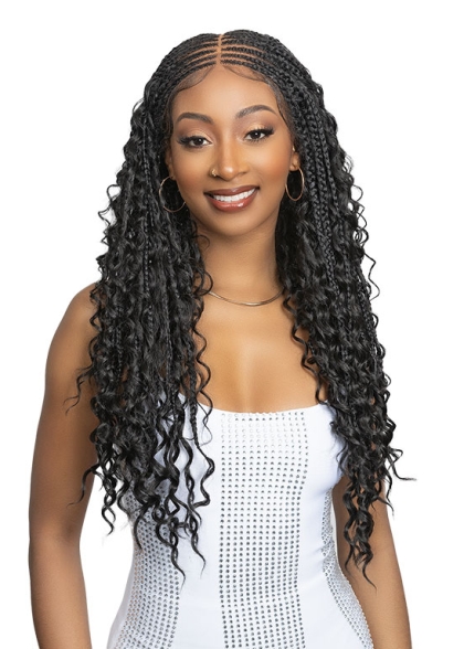 MELT 360 LACE 13X6 ENCORE LAVIE BOHO BOX BRAID 28"